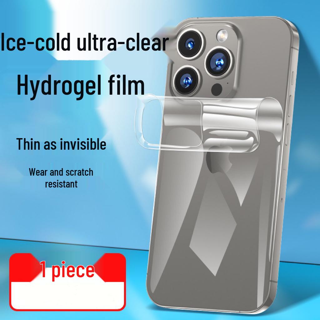 

Универсальная гидрогелевая защитная пленка на заднюю панель для моделей iPhone: XR, XS Max, 8 Plus, 7, SE и 6S - Полная защита со всех сторон IPhone 14 Pro