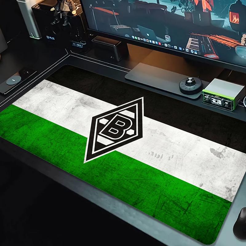 Borussia Mouse Pad Large Gaming Table Cushion Non-slip Laptop Tablet Big Mousepad XXL Mat Mini PC Playmat With Lock edge_XIA