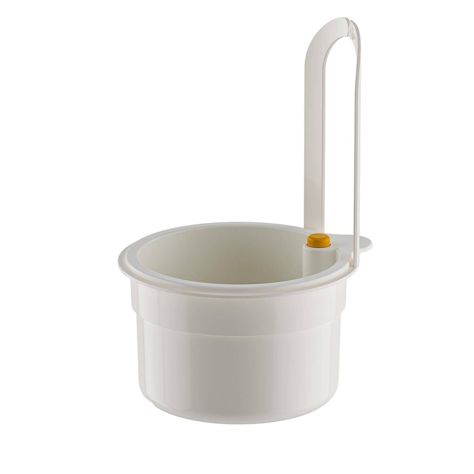 

Подвесная сумка для хранения в раковине с регулируемой подвеской для легкой установки белый