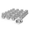 M12x1.25 Wheel Lug Nuts 20PCS Bulge Acorn, Closed End for Trucks & SUVs - Chrome
