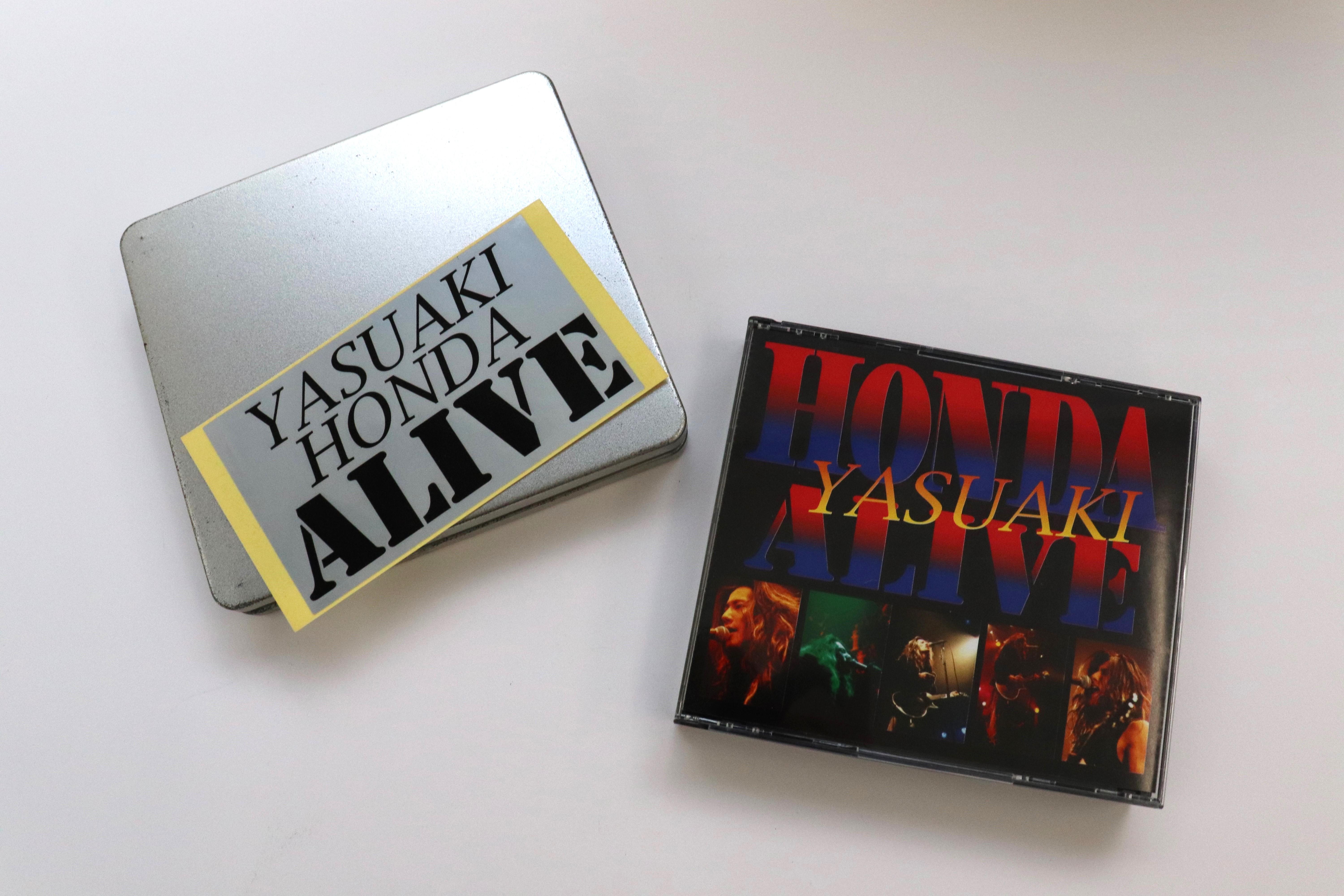 

CD YASUAKI HONDA - Live YHID00023 NOT ON LABEL Japan Japanese Pop/Rock Used