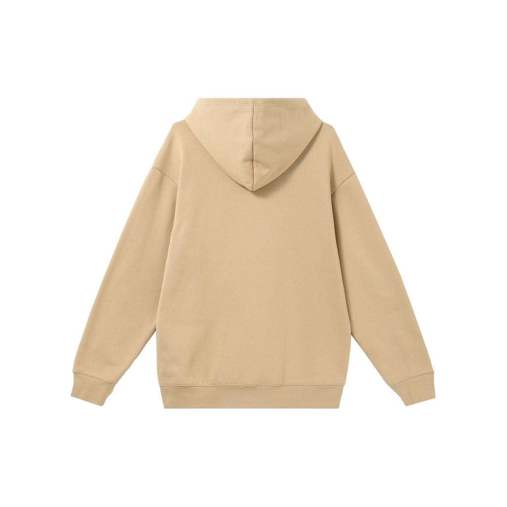adidas Unisex Beige Oversized Hooded Sweatshirt IV7595