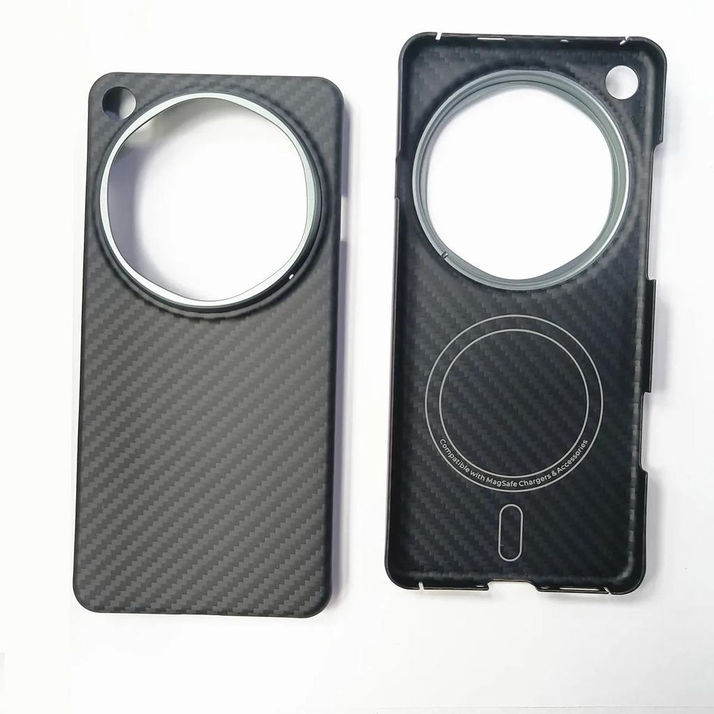 Genuine Aramid Carbon Fiber For Magsafe Case for OPPO Find X9 Ultra FindX9Ultra Matte Thin Hard Magnetic Braided Armor Cover