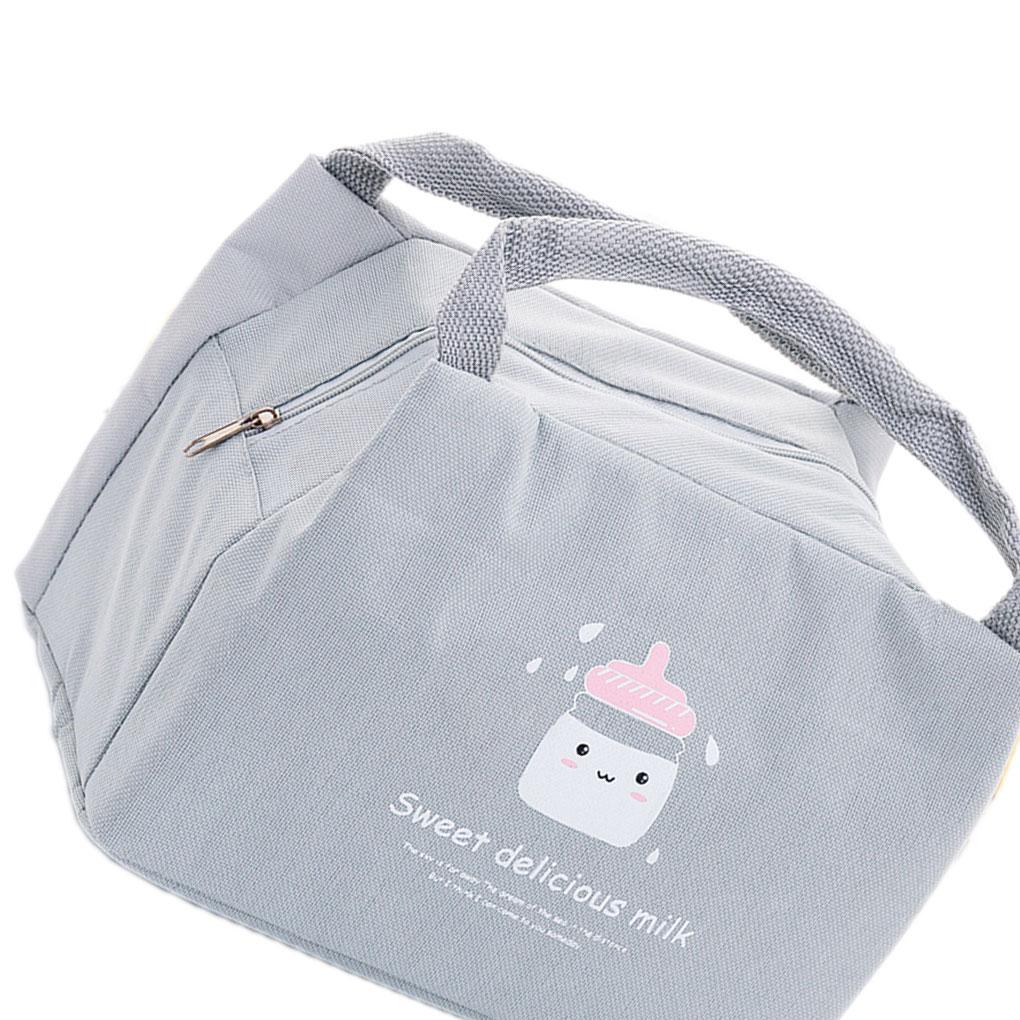 Izolovaná chladicí taška na oběd pro dospělé a děti, přenosná pikniková taška, školní svačinový box