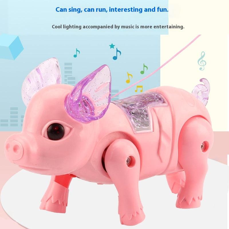 Interactive Realistic Animal Safe Electronic Plush Toy Soft Skin-Friendly Robot With Smart Voice Control For Easter Baby Kids