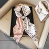 Classic retro spring and autumn imitation silk long silk scarf women's scarf neck protection scarf thin decorative scarf new versatile