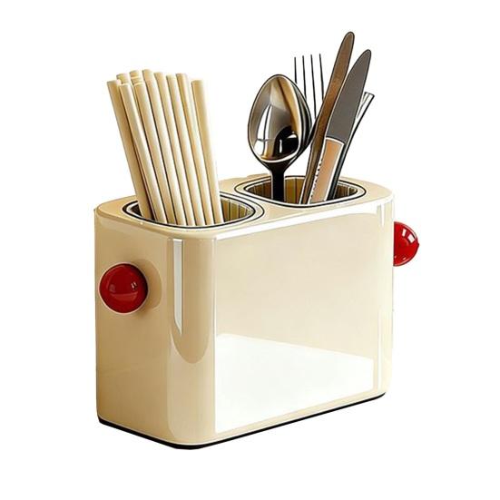 

Настенный ящик для хранения Органайзер для посуды Двухсекционный Разделенный дизайн Пустое пространство Экономия места Кухонное хранение