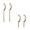 Gold Gold Wardrobe Pulls New Design Extended Length Pulls  Bathroom Cabinet