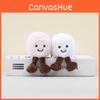 Candy Cotton Plush Keychain Stuffed Doll Cartoon Bag Decoration Keyring Gift