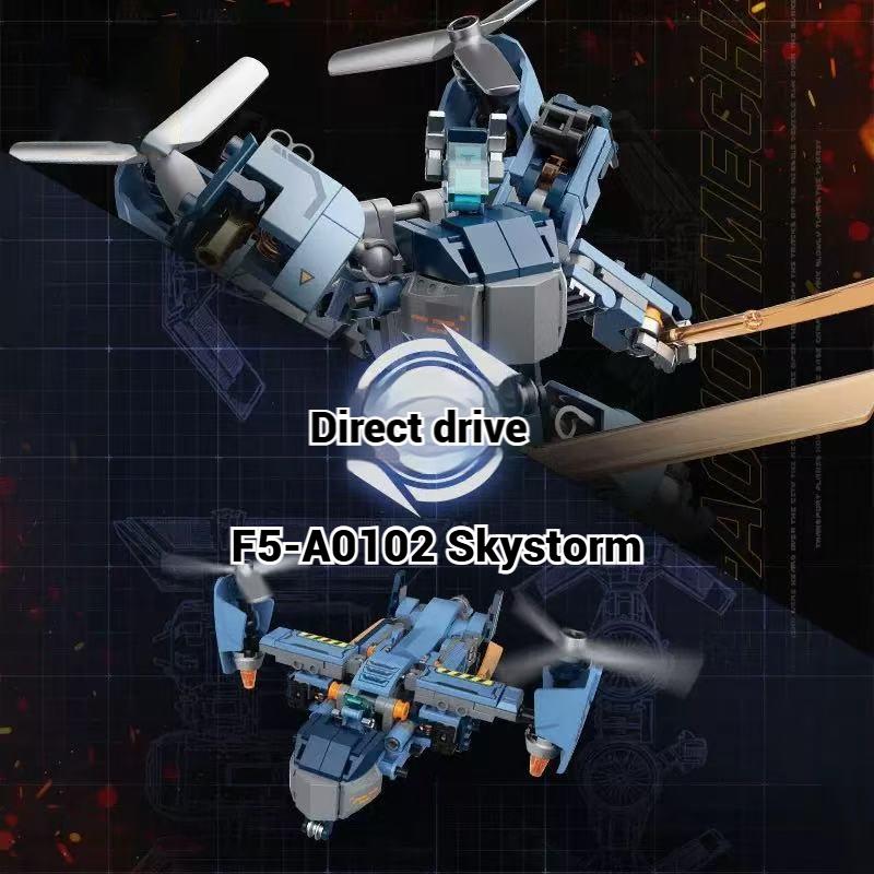 Jaki Transformierender Roboter Modellbauspielzeug Haus Kreative Dekoration Bausteine Mecha Set Kindergeburtstagsgeschenk