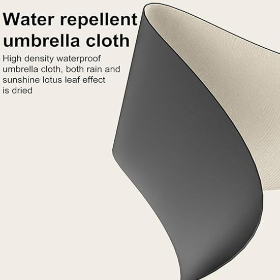 Umbrelă pliabilă cu ventilator, 3 viteze reglabile, USB reîncărcabilă, protecție UV, umbrelă portabilă, impermeabilă, rezistentă la vânt, vară în aer liber, soare, ploaie, umbrelă