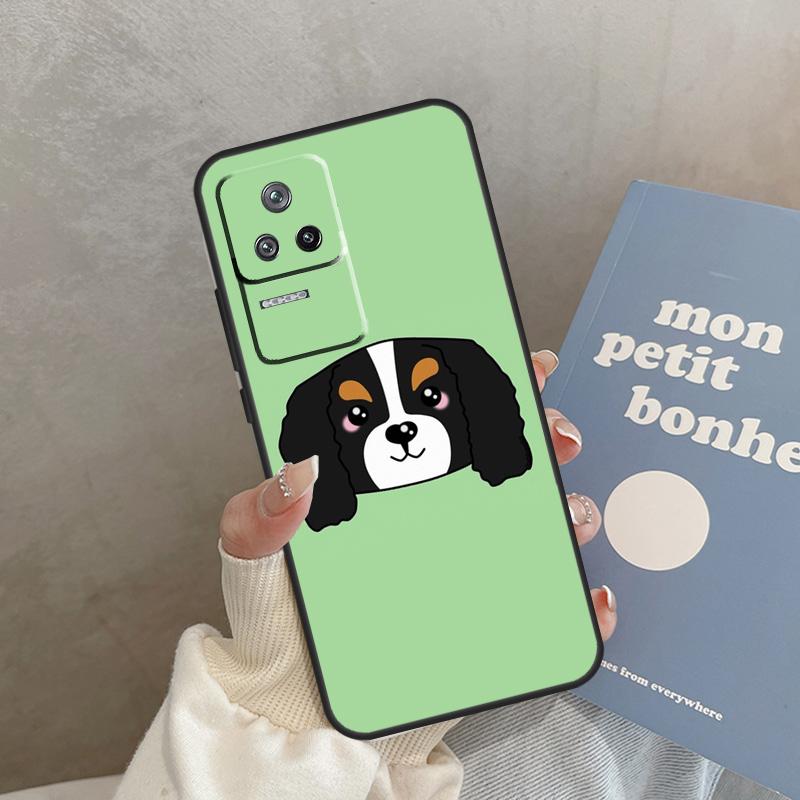 

Cavalier King Charles Spaniel Case For Xiaomi 13T 14T 15T Pro 14 15 Ultra 17 Pro Max POCO F5 F6 F7 F8 X3 X5 X6 X7 Pro Cover POCO F5 Pro