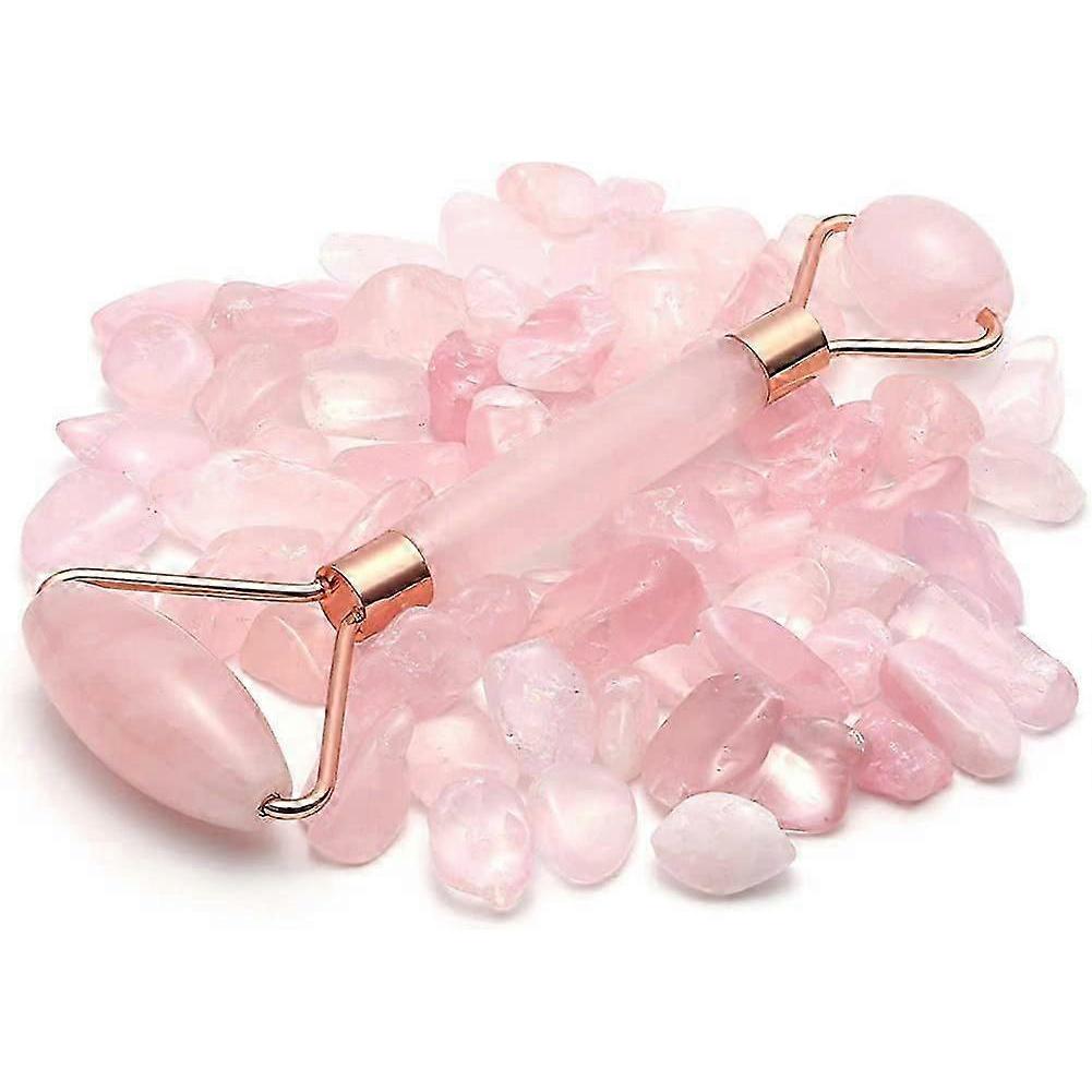 Jade Roller Gua-Sha Face Gua Sha Rose Quartz Facial Jade Massager Jade Stone