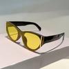 Sexy Ladies Cat Eye Sunglasses Women For Men Vintage Sun Glasses Punk Popular Trendy Outdoor Travel One Piece Rivet Shades Uv400
