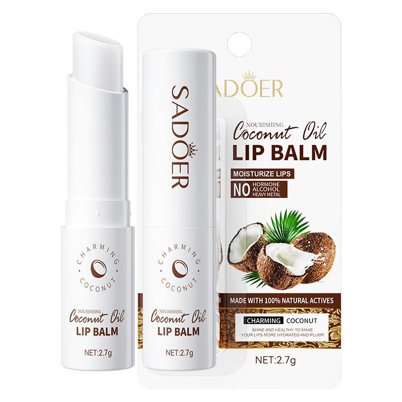 SADOER Coconut Moisturizing Lip Balm Moisturizing Lip Mask Anti-chapped Lipstick