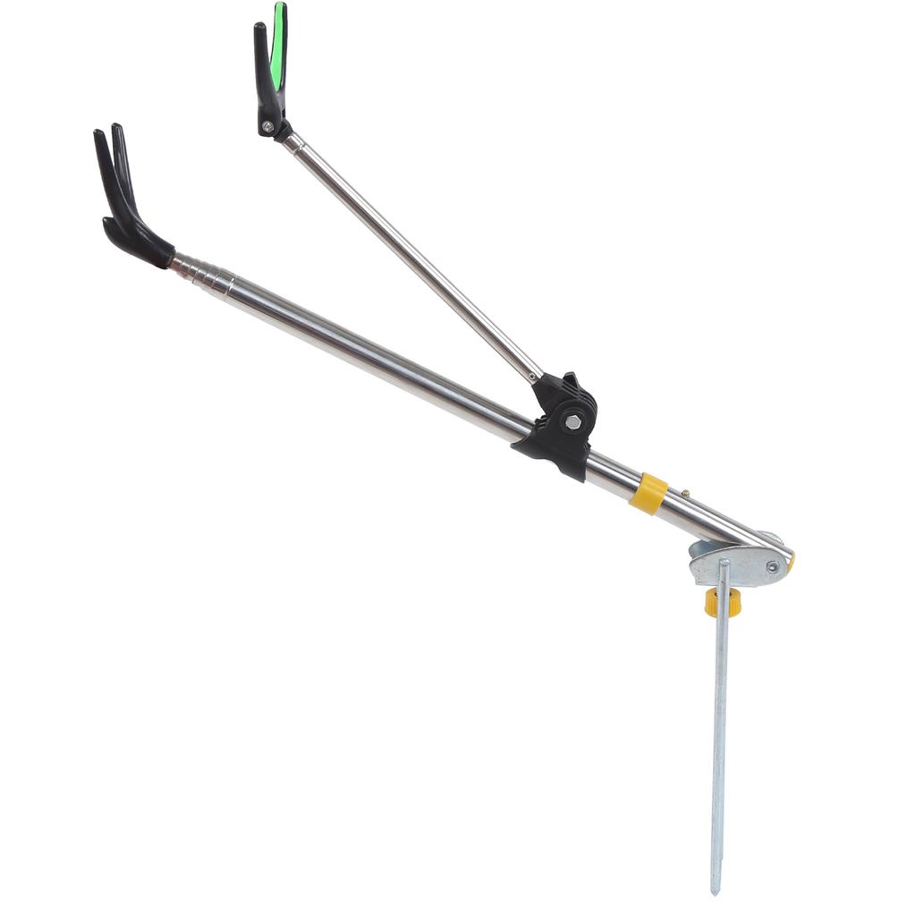 Stainless Steel Fishing Rod Holder Ground Insert Pole Brackets Retractable Fishing Gear1.7M