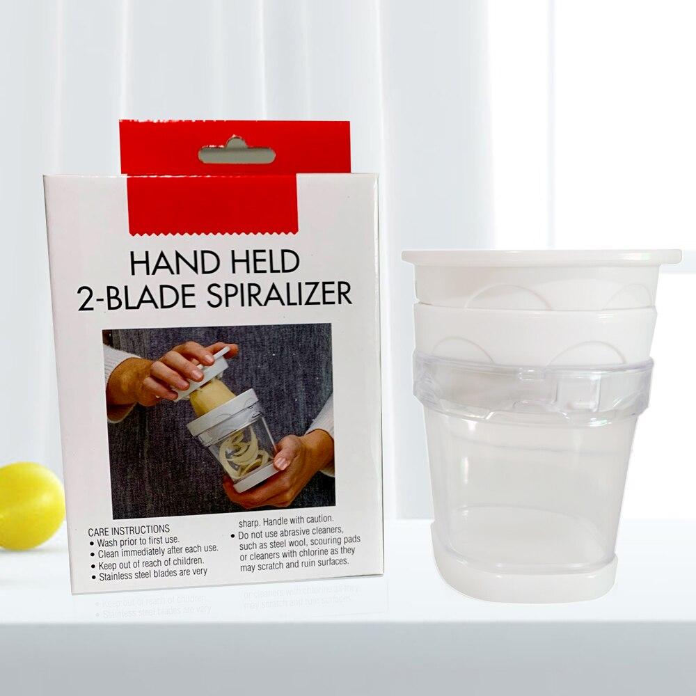 

Ручная спиральная овощерезка, измельчитель овощей, овощечистка, машина для приготовления спагетти из цуккини