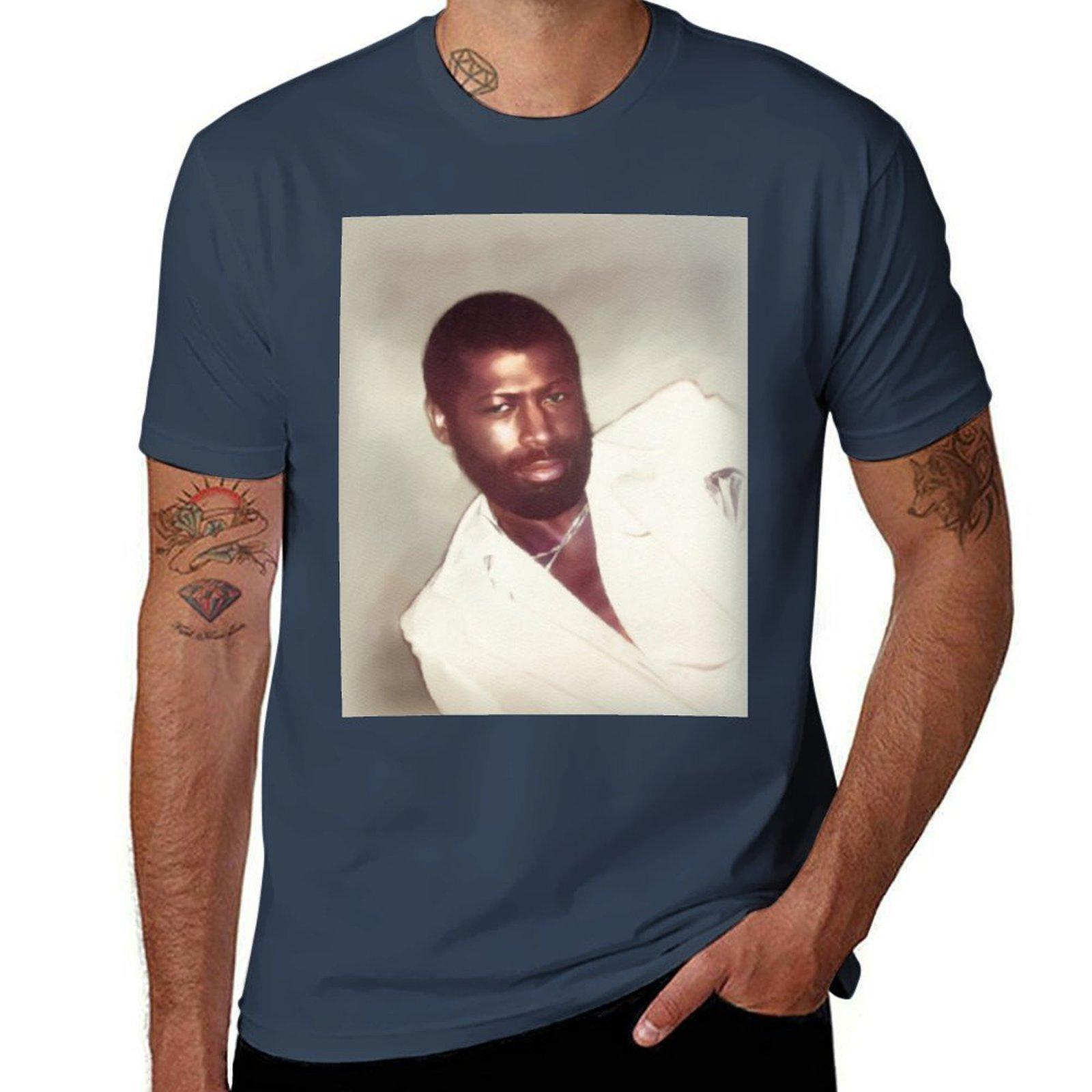 Legend Pendergrass Teddy Music TShirt Standard Fit Solid Tee Shirt S
