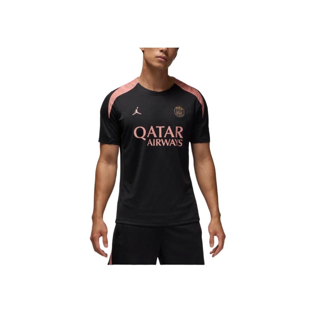 

Jordan Футбольная форма Paris Saint-Germain Dri-FIT FW24 Strike Third Crew Neck с коротким рукавом, мужская, черная FQ2612-013 XXL