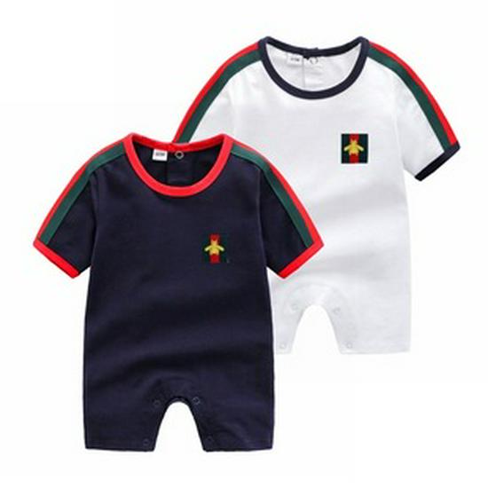 Stylish Pure Cotton Baby Romper: Knitted Short-Sleeve Gentleman Onesie for Newborns