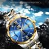 OPK Watch Double Calendar Waterproof Quartz Watch Luminous Men's Watch Men's Watch