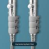 No-Drill Suction Cup Shower Head Holder with Movable Silicone Base