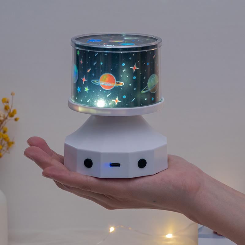Bluetooth Star Projector & Music Box: Dreamy Night Light & Remote-Controlled Birthday Gift