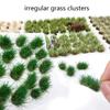 Simulation Miniature Grass Cluster Model Miniature DIY Sand Table Grass Cluster  Home Garden