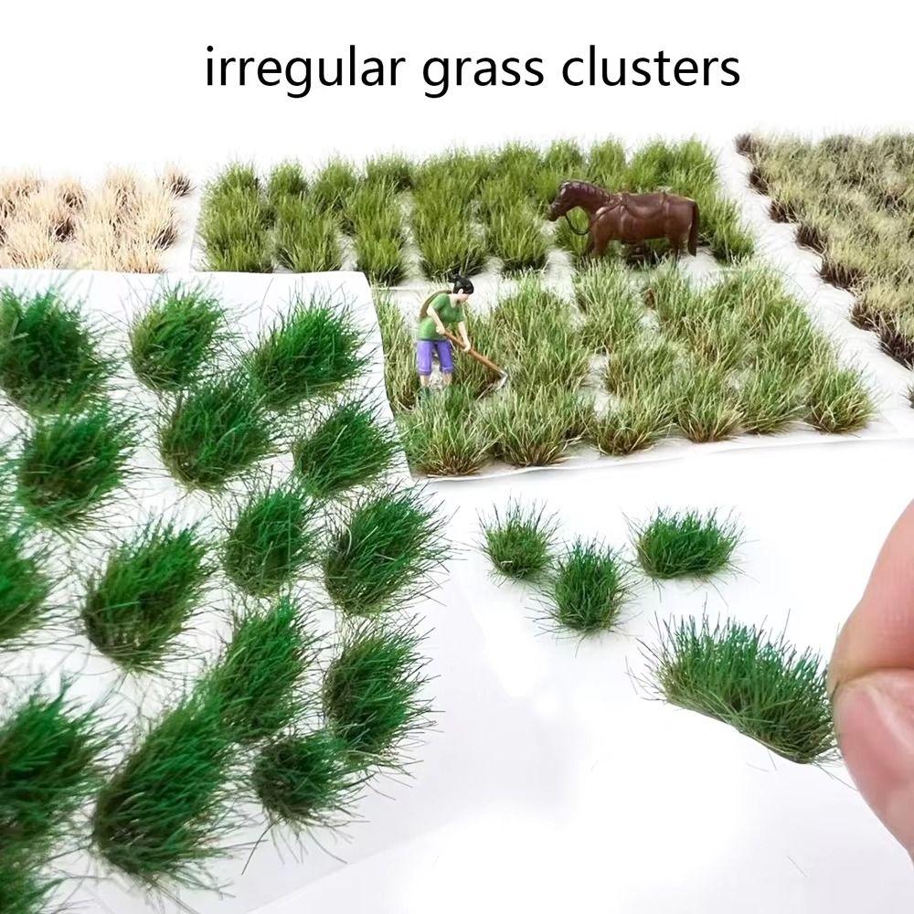 Simulation Miniature Grass Cluster Model Miniature DIY Sand Table Grass Cluster  Home Garden