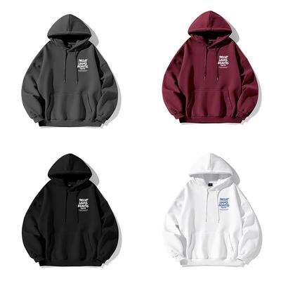 New Autumn Winter Leisure Street Clothing Hoodie Fashion Men's Comfortable Loose Hip Hop Street Clothing Y2K Pullover Hoodie