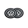 2Pcs Car Anti Slip Coaster Anti-noise Water Cup Pad Cushion Car Accessories For Volkswagen B5 B6 B7 T4 T5 Golf 4 5 6 7 Polo Passat Tiguan Jetta Gol
