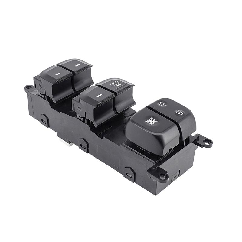 1 Piece Car 18Pin Electric Power Master Window Switch Front Left Driver Side 93570-B4010 Car Accessories Black For Hyundai I10