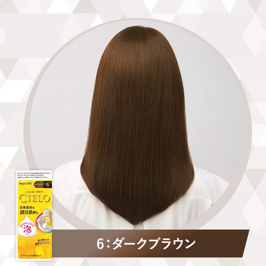 Hoyu Cielo Mousse Color 6 Hair (Gray Dye) (Quasi-drug)