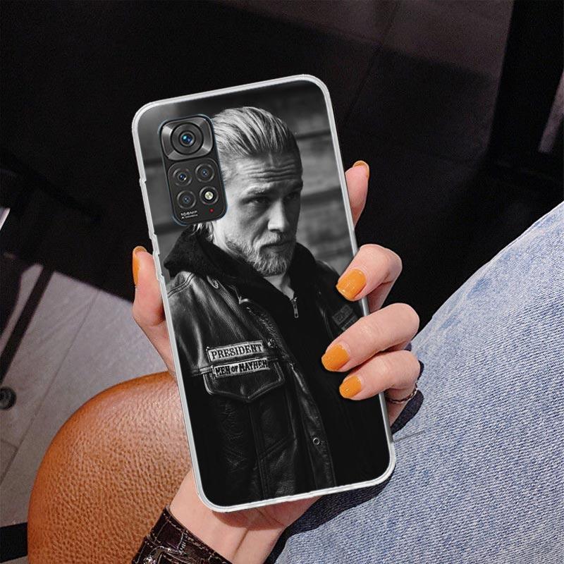 Sons Of Anarchy Black Phnoe Case for Phnoe Case for Xiaomi Redmi Note 15 14 14S 13 Pro Plus 12 12S 11S 11E 10S 10 11T 5G Unique