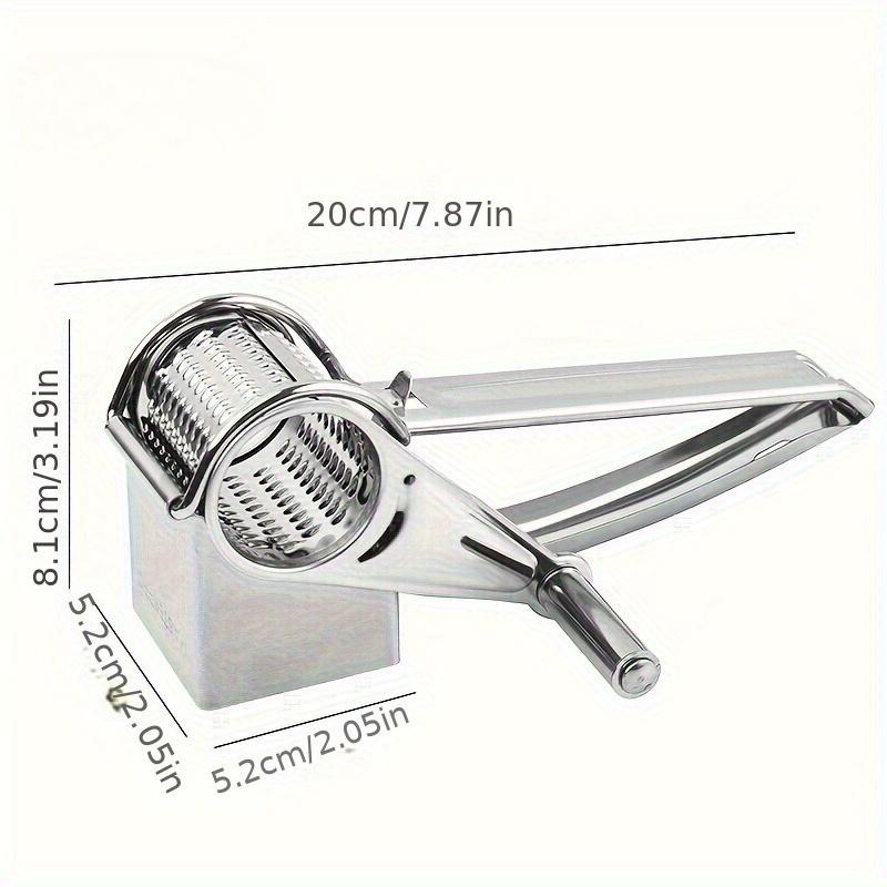 4Pcs/set hand crank rotary cheese planer stainless steel kitchen tool manual cheese planer cover