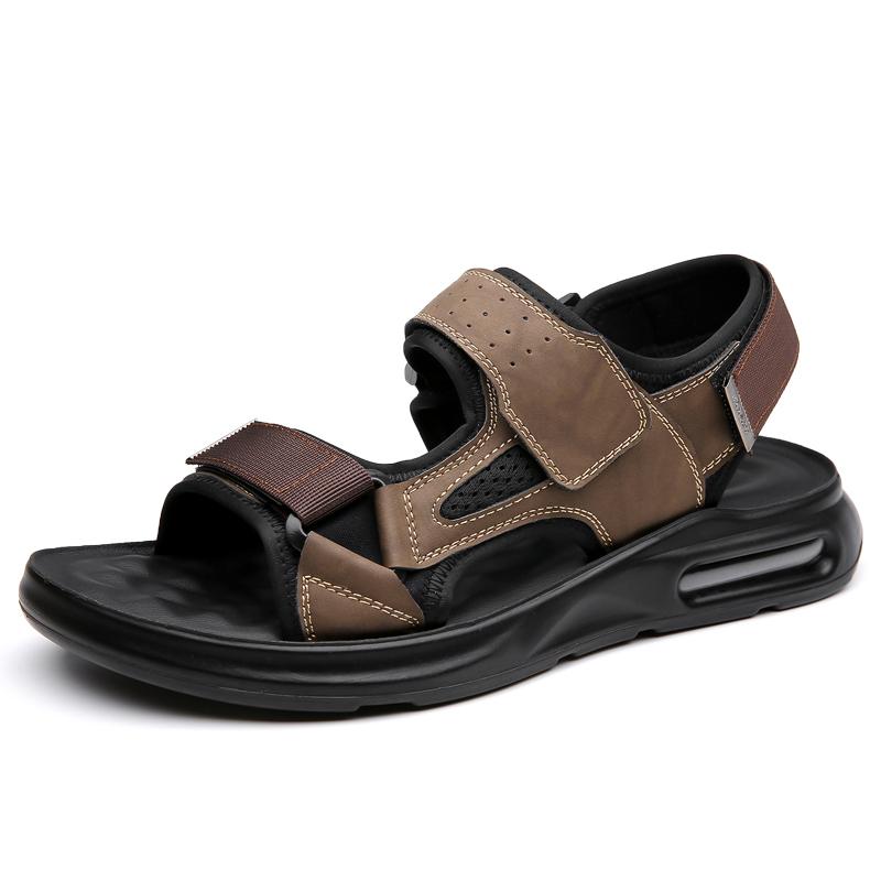 Fashion Summer New Men's Sandals Fashion  Design Styles Outdoor Leisure Street Walking Comfortable Casual Beach Classic Black Brown