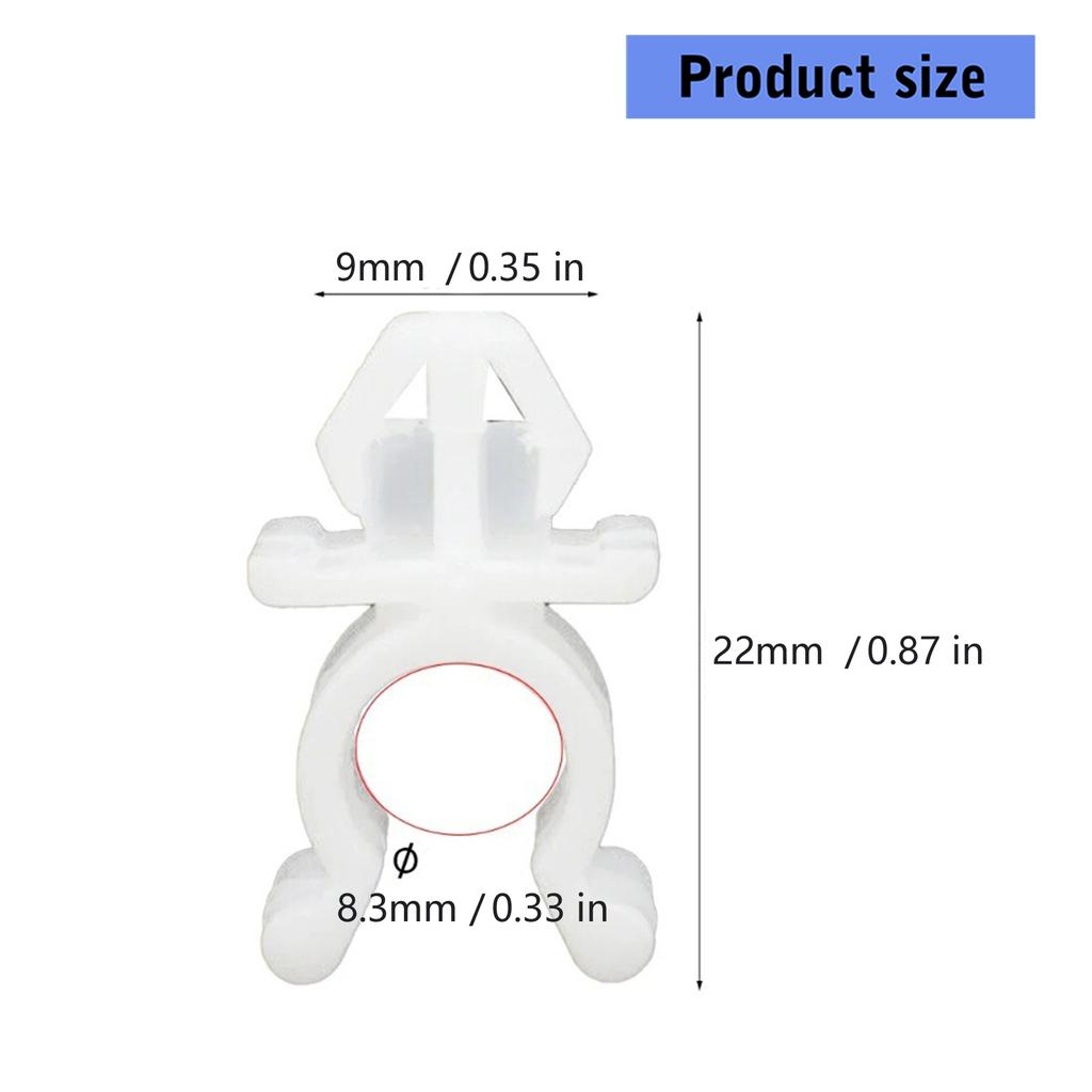 Strong Plastic Hood Support Rod Fastener Easy Snap On Installation 53452-90351 Vehicle Spare Part for Vehicle