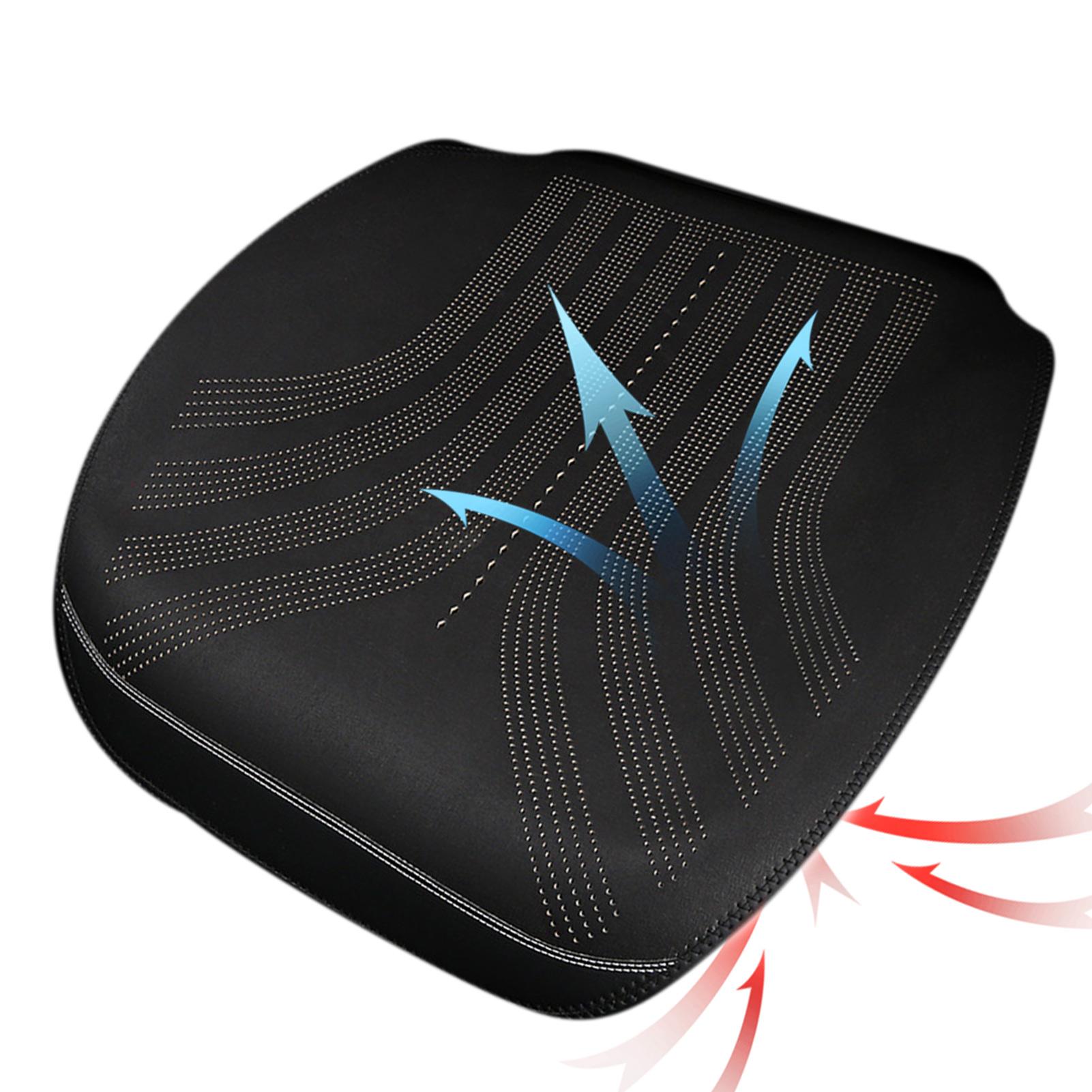 

Подушка для сиденья автомобиля, летняя охлаждающая подушка для сиденья, летняя охлаждающая подушка для водительского сиденья, офисных кресел чёрный