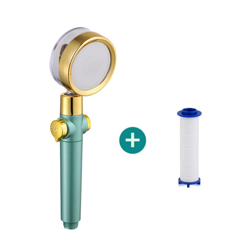 Tornado Shape Water Shower Head with Hose Shower Head High Pressure Handheld Douche Shower Filter Bathroom Accessories