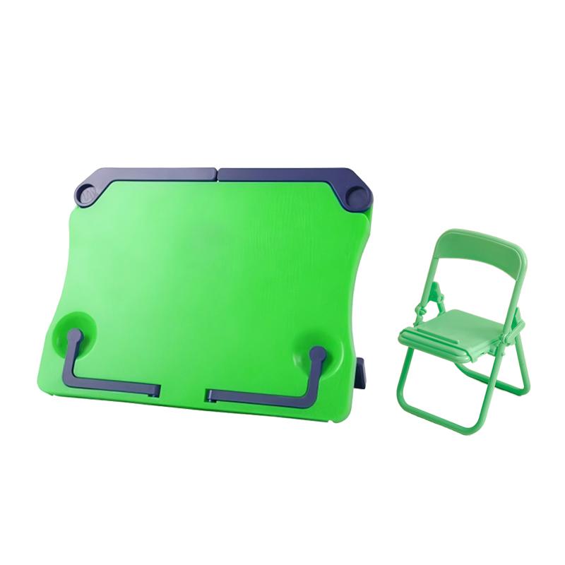 Portable Desk Mobile Phone Tablet Folding Holder, Mulit Function Stand for Phone Pad, Universal Book Reading Music Score Stand