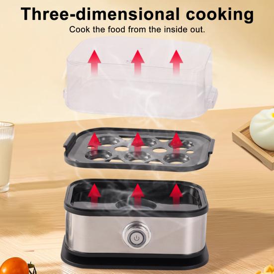 Elektrický vařič vajec s automatickým vypnutím Velká kapacita