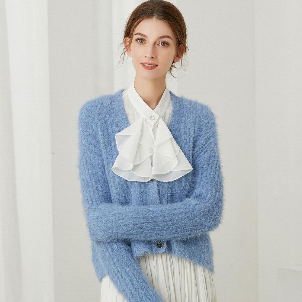 High Quality Detachable Collars for Woman White Chiffon Fashionable Collar Spring Autumn Collar