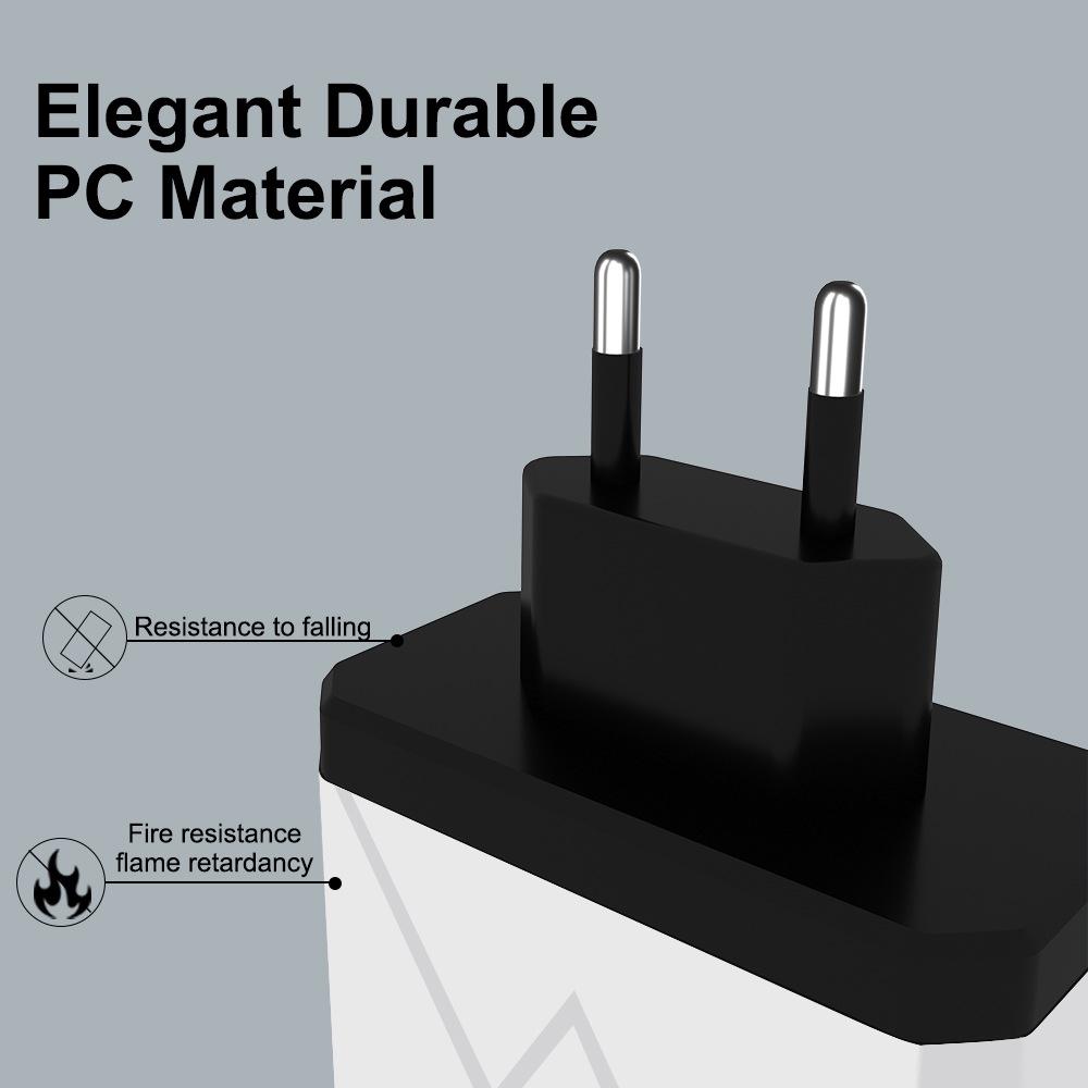 PD25W 3USB 3PD55W Fast Charger, 6-Port Mobile Charger with QC3.0, Multi-Standard Fast Charging Adapter