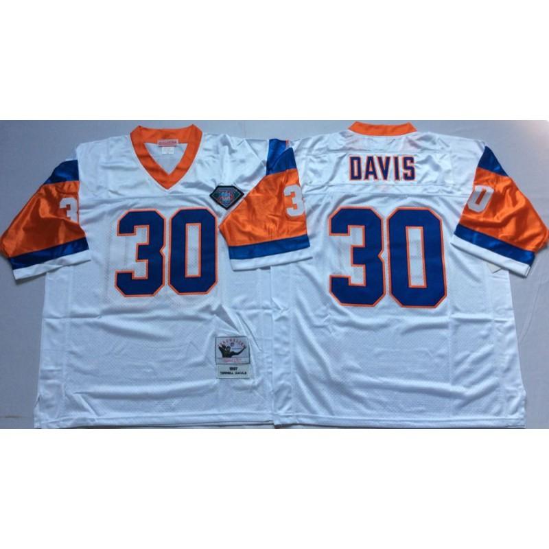 Rugby Jersey Denver Broncos Hall Of Fame 84 Vintage Embroidered Sports Shirt Men Women
