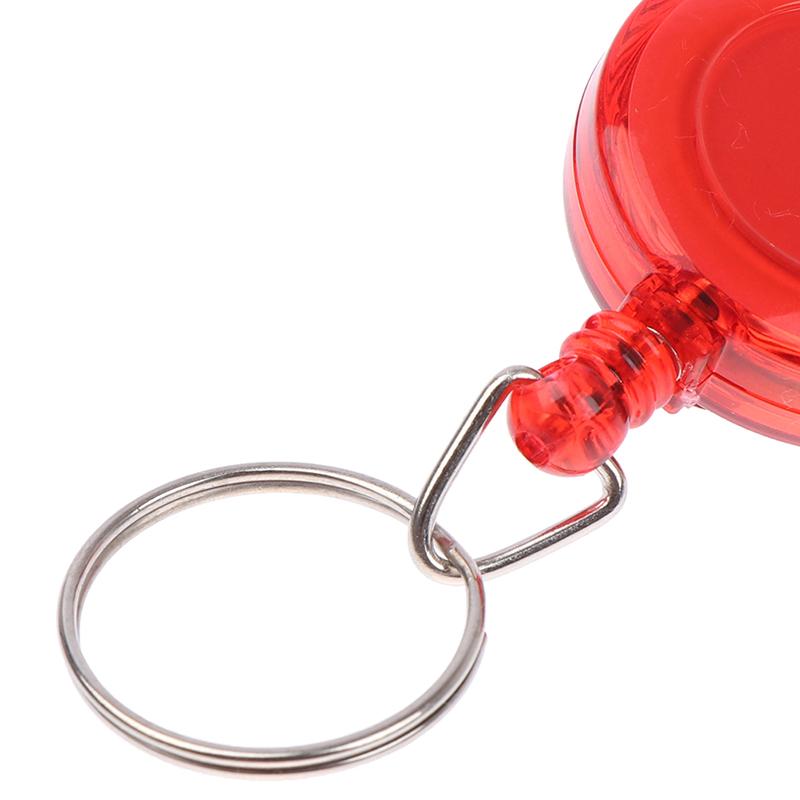 1шт выдвижной брелок для ключей карабин ски-пасс владелец телескопический брелок чёрный — фото 9