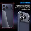 4in1 [2+2 Stück] Rückseiten-Handyschutzfolie aus gehärtetem Glas für iPhone 17 Pro Max /17 / 17 Pro/ 17 Air+ Glas Kameraobjektivfolie HD Rückseitenschutz