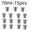 Stainless Steel Metal Cup Beer Cups White Wine Glass Coffee Tumbler Travel Camping Mugs Drinking  Tea Mug Set Outdoor