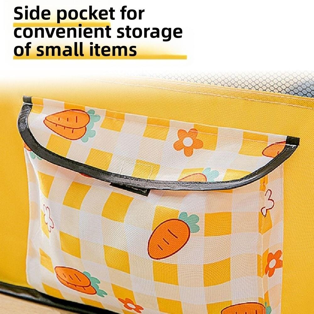 Sturdy Portable Pet Playpen Collapsible Breathable Cat Delivery Room Waterproof 300D Oxford Cloth Dog Enclosure Travel