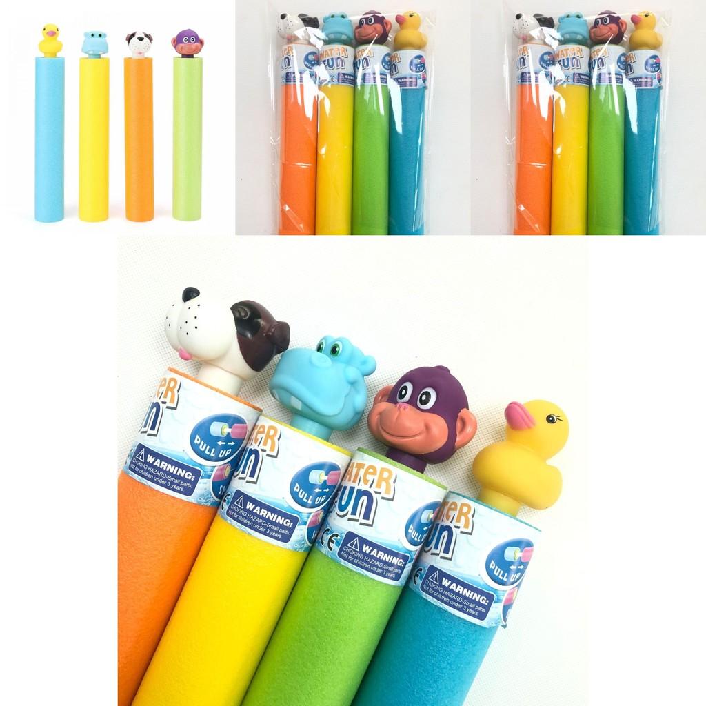 Zabawny i kolorowy pistolet na wodę Eva z głową zwierzęcia, idealny do interaktywnej zabawy dla dzieci