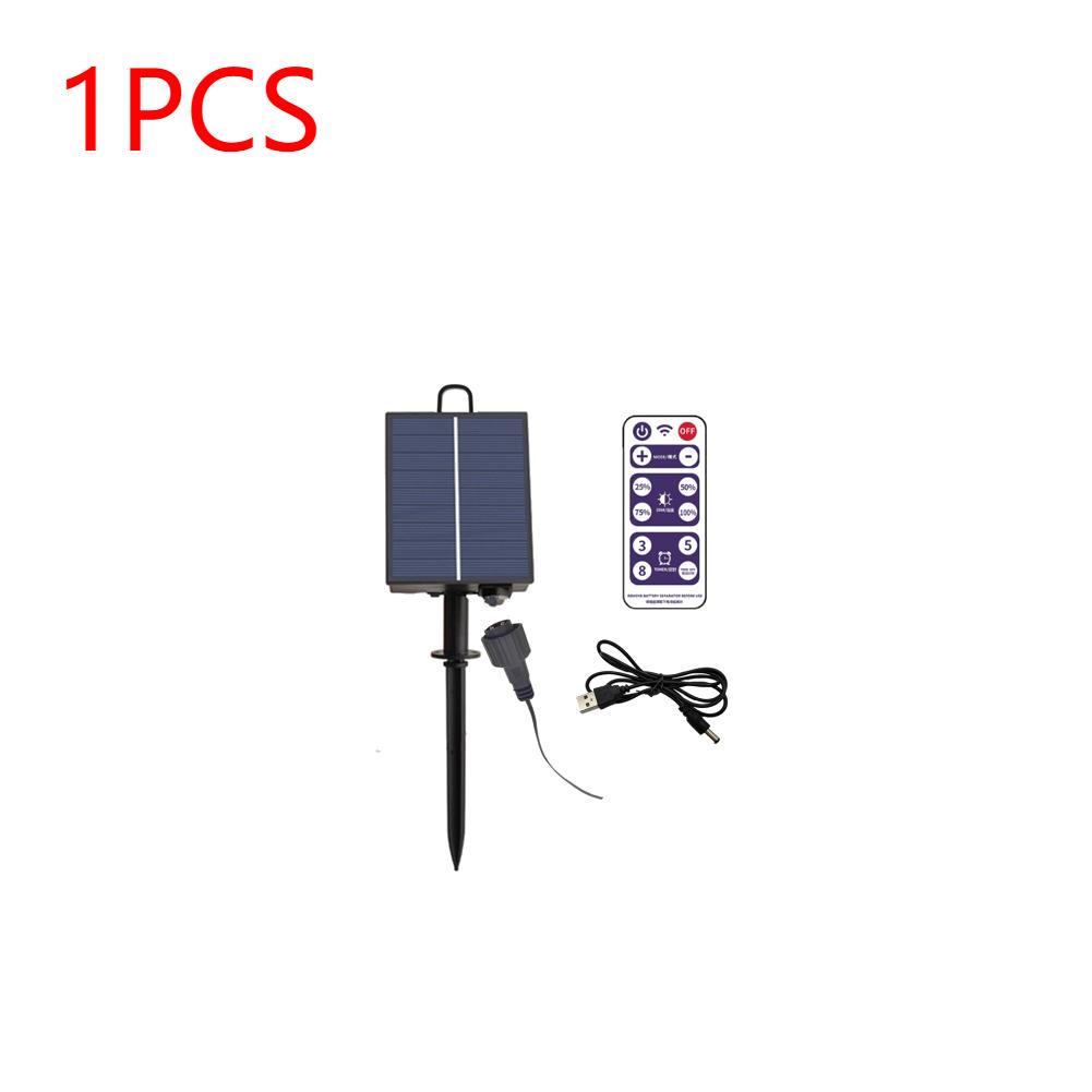 

1-5pcs 3.7V 24V Solar Battery Box Kit Pack Lithium Battery Panel Light Controller with Remote For Outdoor Garden LED String Lamp